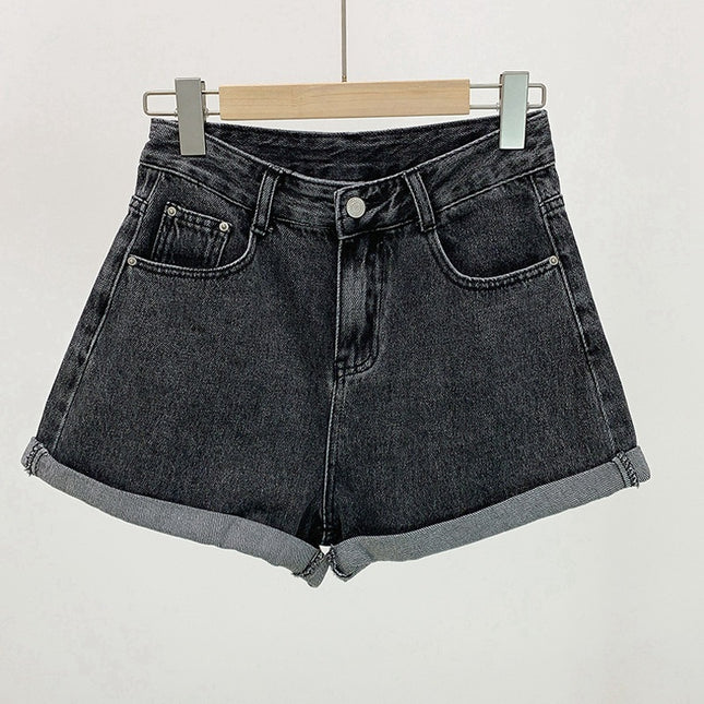 Women’s High-Waist Denim Shorts