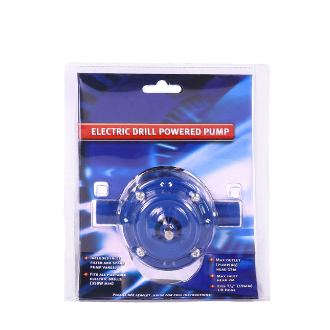 Electric Drill Powered Water Pump Adapter – Portable Pump Converter Tool