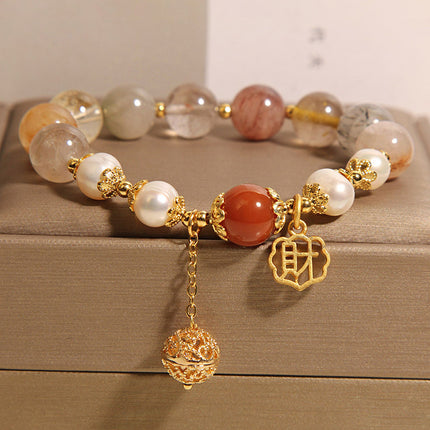 Women’s Crystal Pearl Bracelet