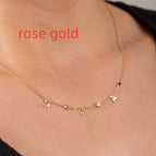 Rose Gold / 1to2 letters