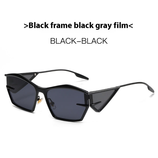 UV400 Full Frame Sunglasses with Metal Frame