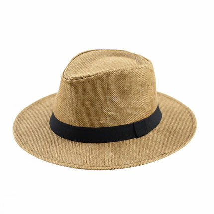 Men’s Outdoor Wide Brim Sun Hat – UV Protection Top Hat