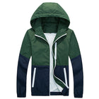 Men’s Lightweight Hooded Sports Jacket – Spring & Autumn