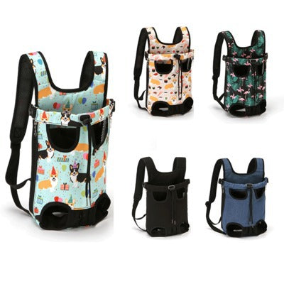 Pet Chest Carrier Bag – Soft, Comfortable Front Pet Backpack (S–XXL)
