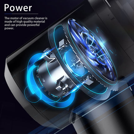 Wireless Car Vacuum Cleaner – Portable Powerful Cyclone Suction for Vehicle Cleaning