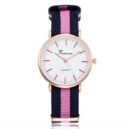 Korean Style Quartz Watch with World Time Function