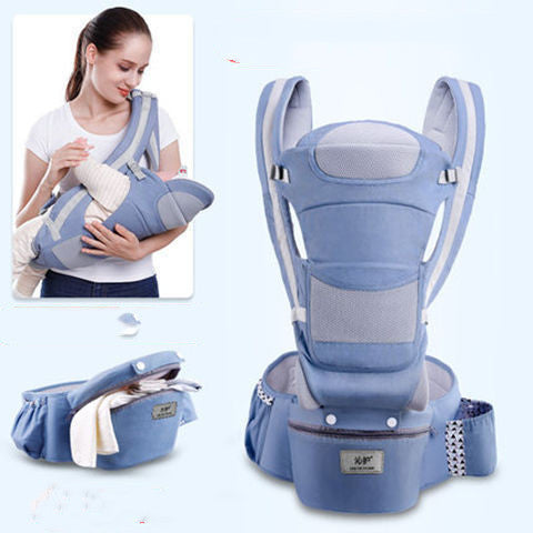 3-in-1 Baby Carrier with Large Capacity and Long Back Panel