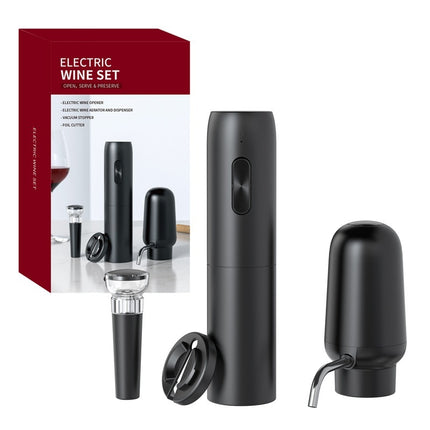 Electric Wine Decanter Dispenser – Rechargeable Wine Pourer & Storage Accessory