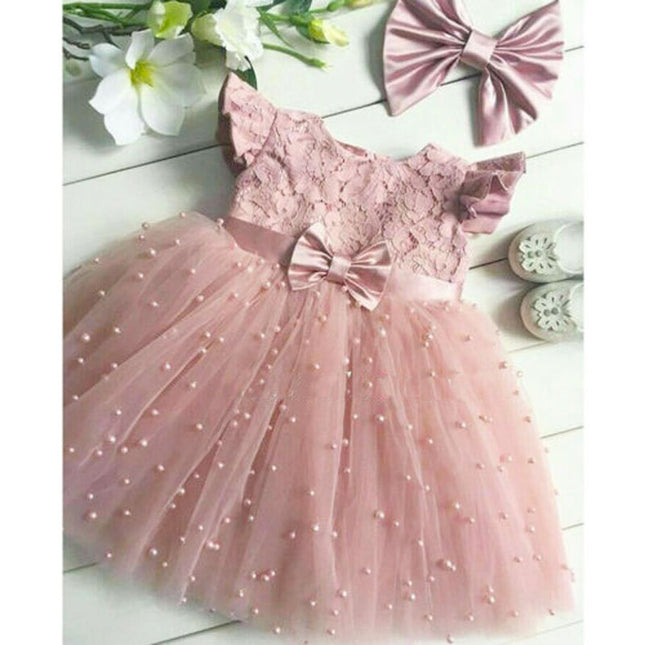 Newborn Soft Rabbit Fur Dress