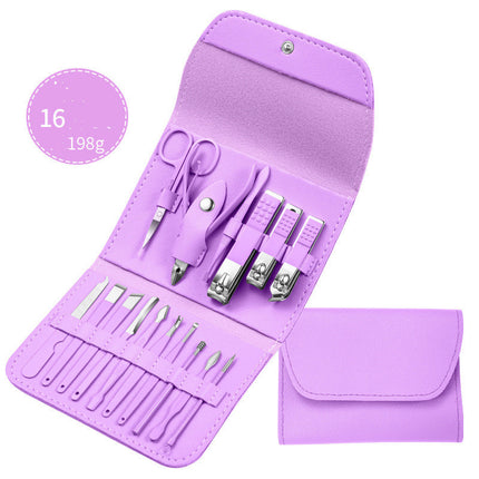 Professional Nail Care Set – Scissors, Nail Clippers, Ear Spoon, Dead Skin Pliers & More