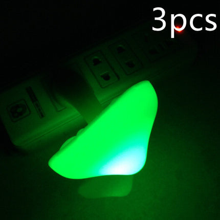 LED Mushroom Night Light with Light Sensor – EU & US Plug