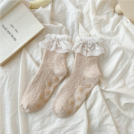 Breathable Polyester Fiber Socks for Kids and Adults
