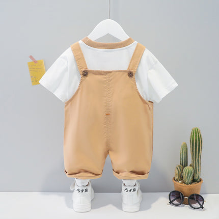 Baby Cartoon Strap Suit