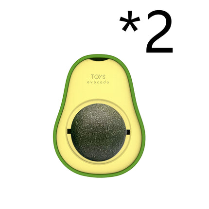 Avocado Peppermint Catnip Ball – Dental & Digestive Health Cat Toy