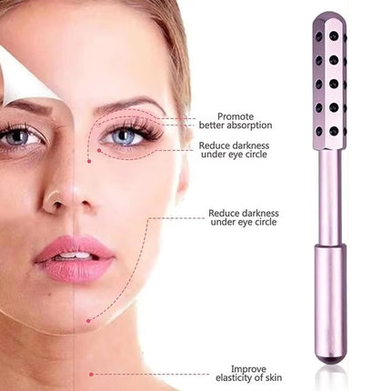 30 Germanium Beauty Stick – Facial Roller & Face Lift Bar for Anti-Wrinkle Massage and Skin Care