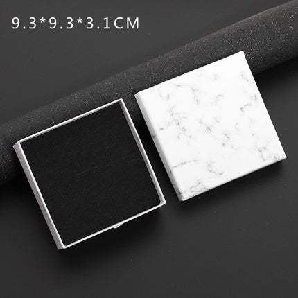 Alloy Cufflinks and Tie Clip Set with Electroplating Treatment
