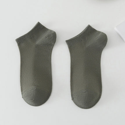 Solid Color Polyester Socks for Men (Youth)