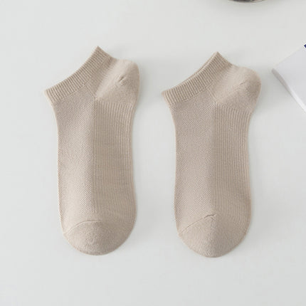 Solid Color Polyester Socks for Men (Youth)