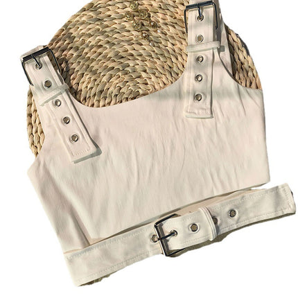 Mother-Daughter Matching Cotton Camisole Vest