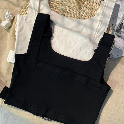 Mother-Daughter Matching Cotton Camisole Vest