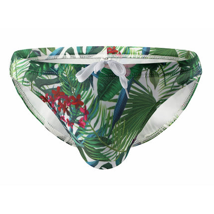 Printed Nylon Swimming and Wading Briefs/Boxers