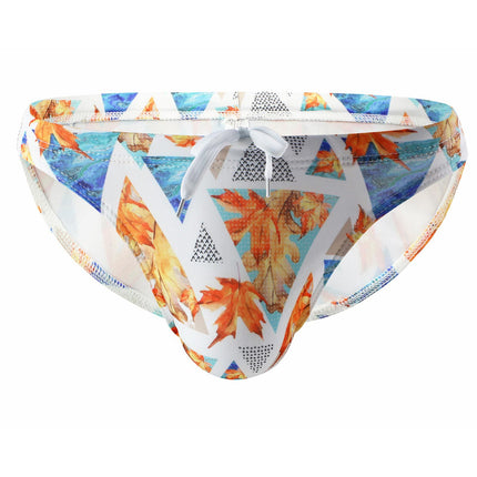 Printed Nylon Swimming and Wading Briefs/Boxers