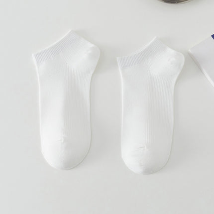 Solid Color Polyester Socks for Men (Youth)