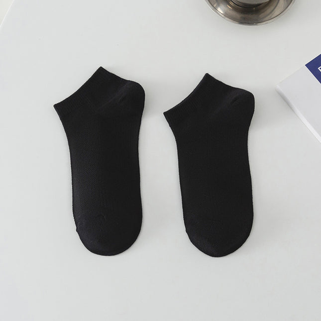 Solid Color Polyester Socks for Men (Youth)