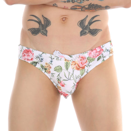 Printed Nylon Swimming and Wading Briefs/Boxers