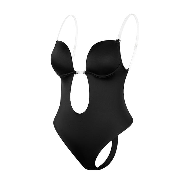 Adjustable Polyester Push-Up Chest Support Jumpsuit