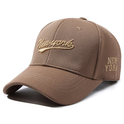 Machine Embroidered Cotton Baseball Cap with English Letters