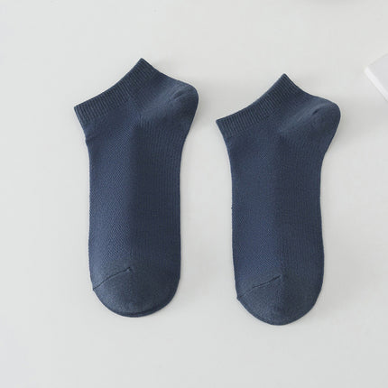 Solid Color Polyester Socks for Men (Youth)