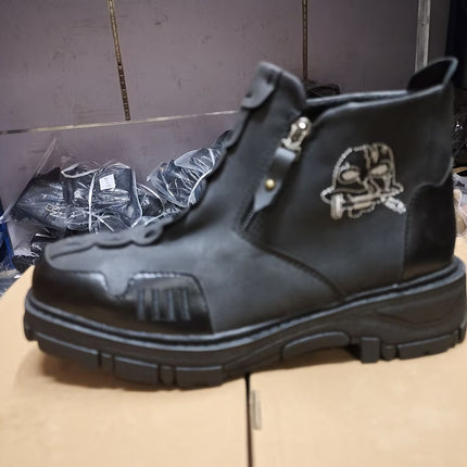 Men’s PU Leather Casual Boots