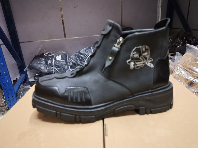 Men’s PU Leather Casual Boots