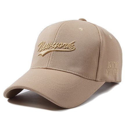 Machine Embroidered Cotton Baseball Cap with English Letters