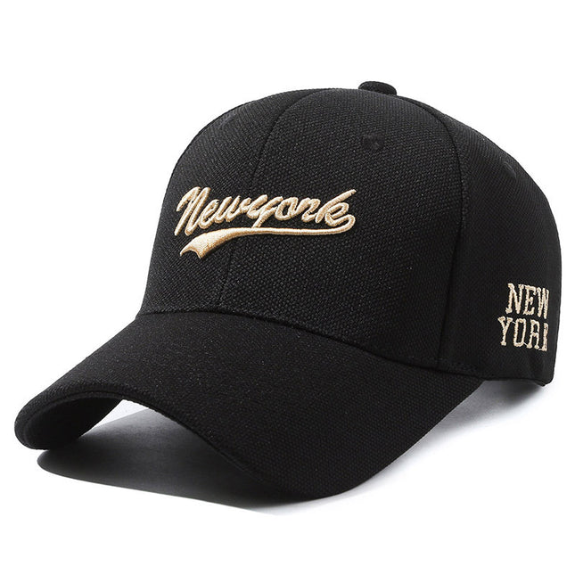 Machine Embroidered Cotton Baseball Cap with English Letters