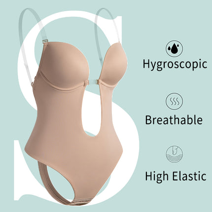 Adjustable Polyester Push-Up Chest Support Jumpsuit