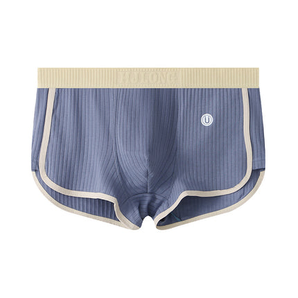 Mid-Waist Breathable Cotton Shorts