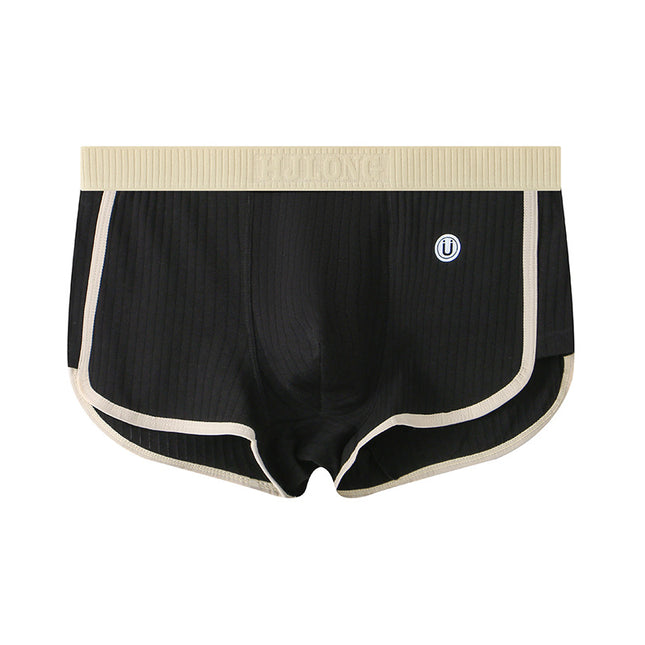 Mid-Waist Breathable Cotton Shorts