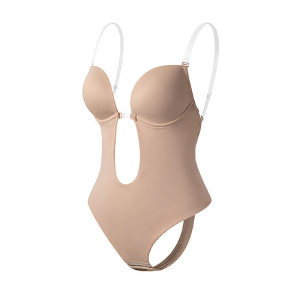 Adjustable Polyester Push-Up Chest Support Jumpsuit