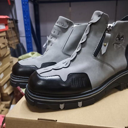 Men’s PU Leather Casual Boots