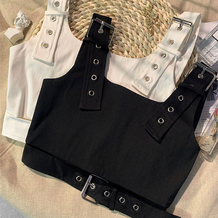 Mother-Daughter Matching Cotton Camisole Vest