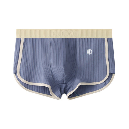Mid-Waist Breathable Cotton Shorts
