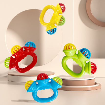 Infant Hand Cranked Bell Toy