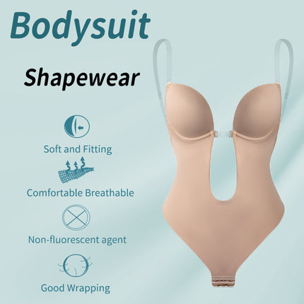 Adjustable Polyester Push-Up Chest Support Jumpsuit