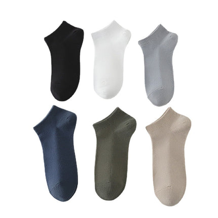 Solid Color Polyester Socks for Men (Youth)