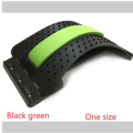 Adjustable Magnetic Back Massager – Lumbar Stretcher & Pain Relief Device