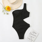 Retro High-Waist One-Piece Swimsuit