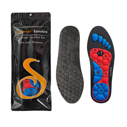 Medical Magnetic Insole Therapy – Orthopedic Sports Massage Foot Insoles for Weight Loss, Slimming, Acupressure & Anti-Fatigue