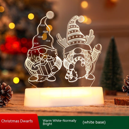 Acrylic LED Decorative Lamp – Chinese Style Night Light for Home & Gifting